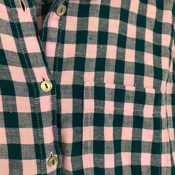 J CREW Pullover Shirt / Half Button - Picture 5 of 8
